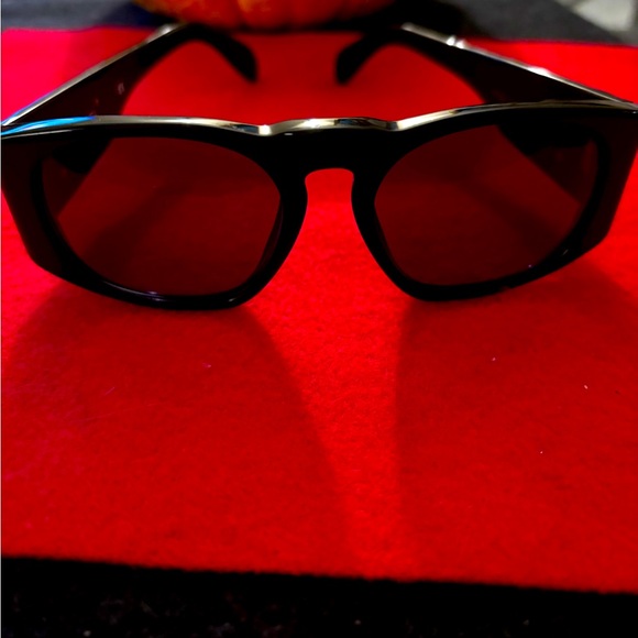 Authentic Chanel Cocomark Black Square Lens Sunglasses - Picture 1 of 16